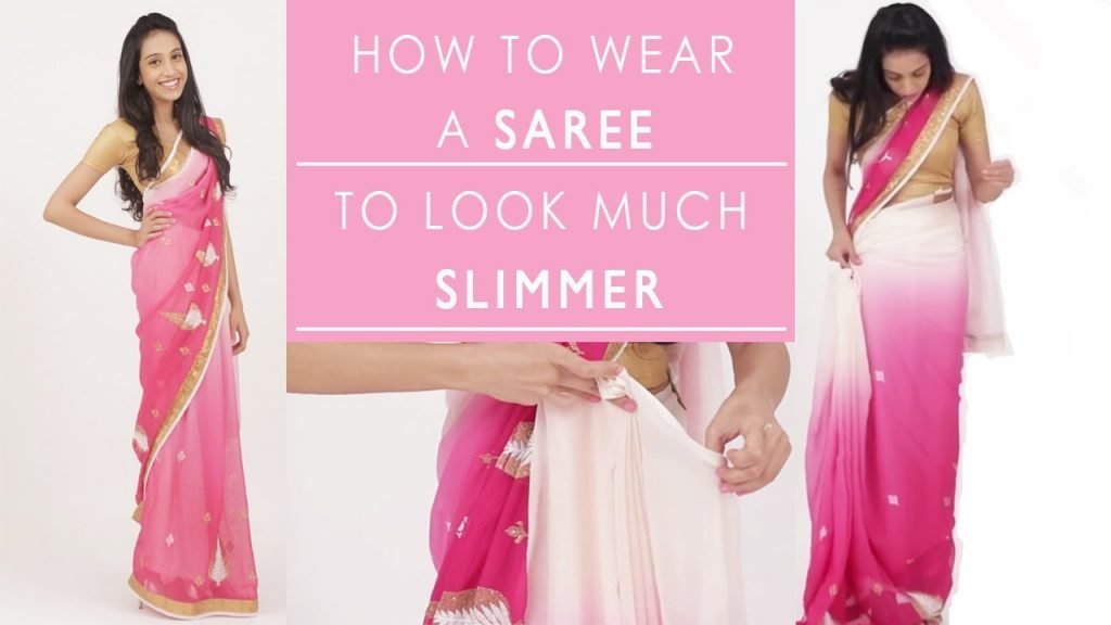 Six Saree Techniques for Look Slim - Without Really Slimming Lower! 39