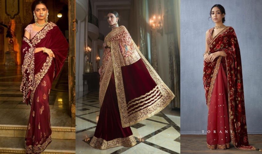 Latest Saree Trends for 2022 from Top Designer 8