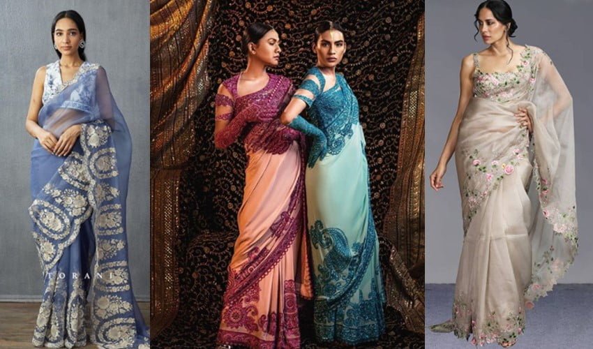 Latest Saree Trends for 2024 from Top Designer 10