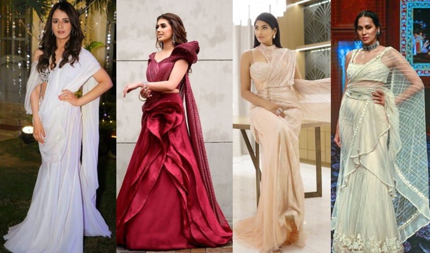 Latest Saree Trends for 2022 from Top Designer 11
