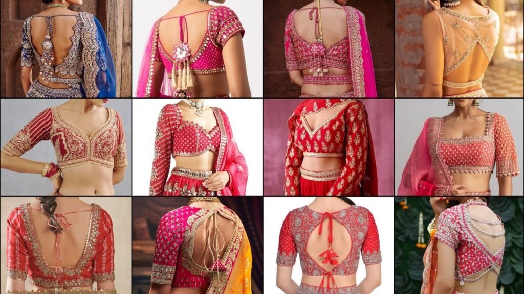 Top Blouse Designs for Lehenga