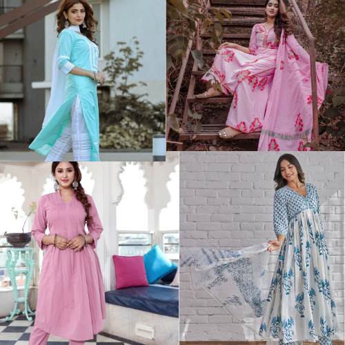 Kurti Designs for Women 2025 features modern cuts, vibrant prints, and stylish details for a chic and fashionable look.