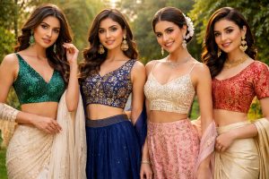 Crop Top Blouse Designs