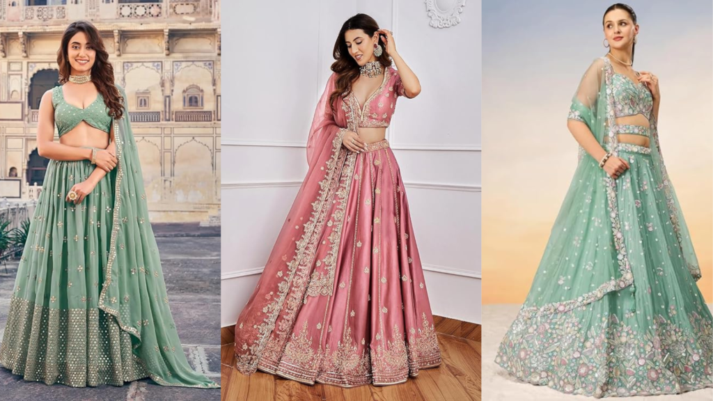Marriage Reception Blouse Designs