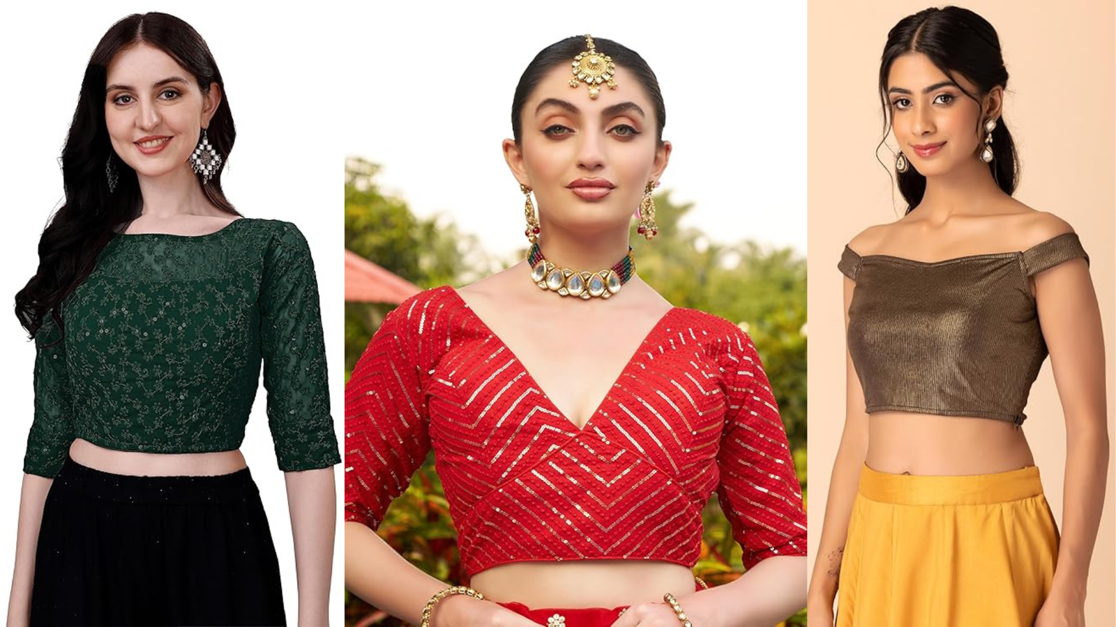 Trendy Wedding Blouse Designs