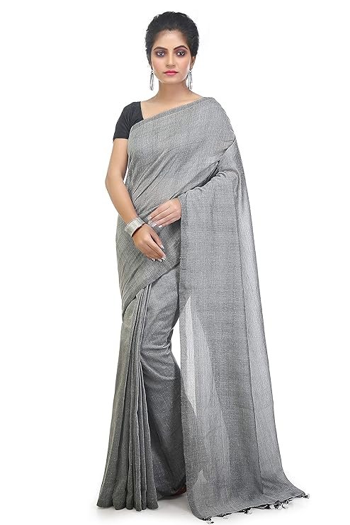 Women`s Cotton Saree With Blouse Piece