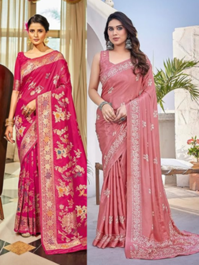 Chiffon Silk Saree Blouse Designs