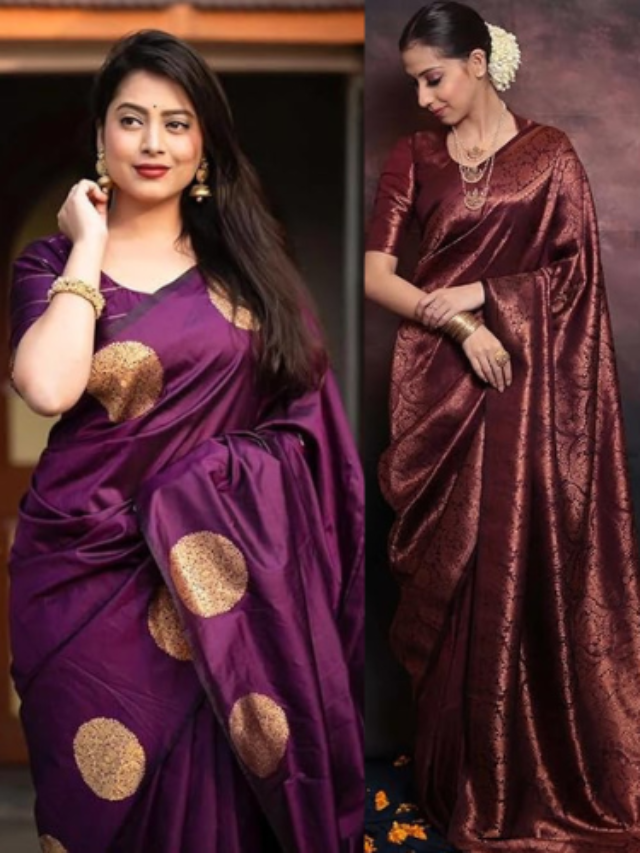 10 Type Silk Sarees For Women